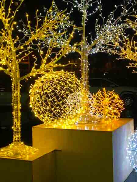 Christmas decoration in the mall